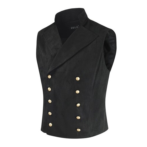 Retro mens steampunk waistcoat - steampunk,