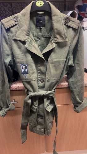 Upcycled green military - green, style