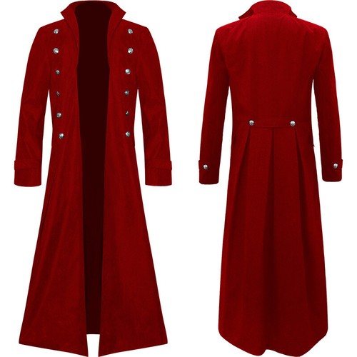 Steampunk retro trench coat - steampunk,