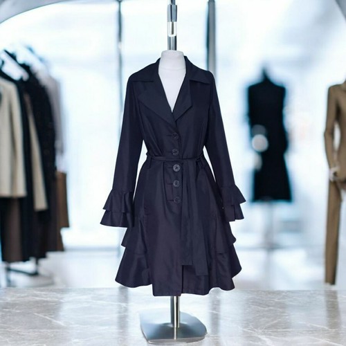 Beautiful una black belted - una,